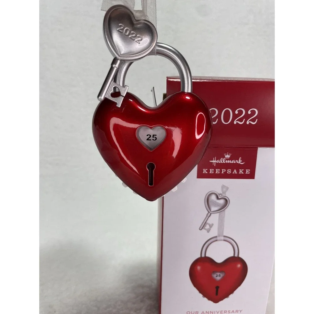 Hallmark Keepsake 2022 Our Anniversary Ornament NIB (Dial Turns To Count Years).